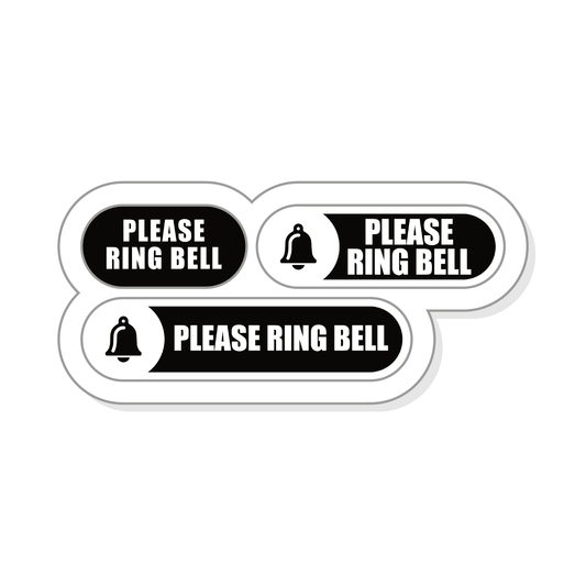 Tiny Please Ring Bell for Doorbell