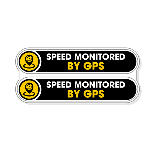 Speed Monitored by GPS stickers