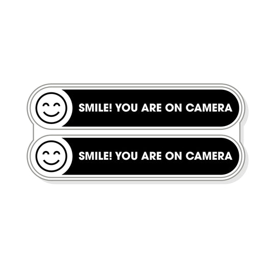 Smile You Are on Camera Stickers