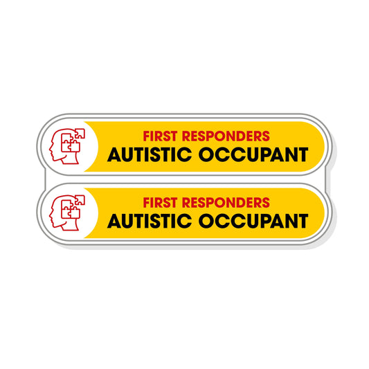 Autistic Occupant Stickers