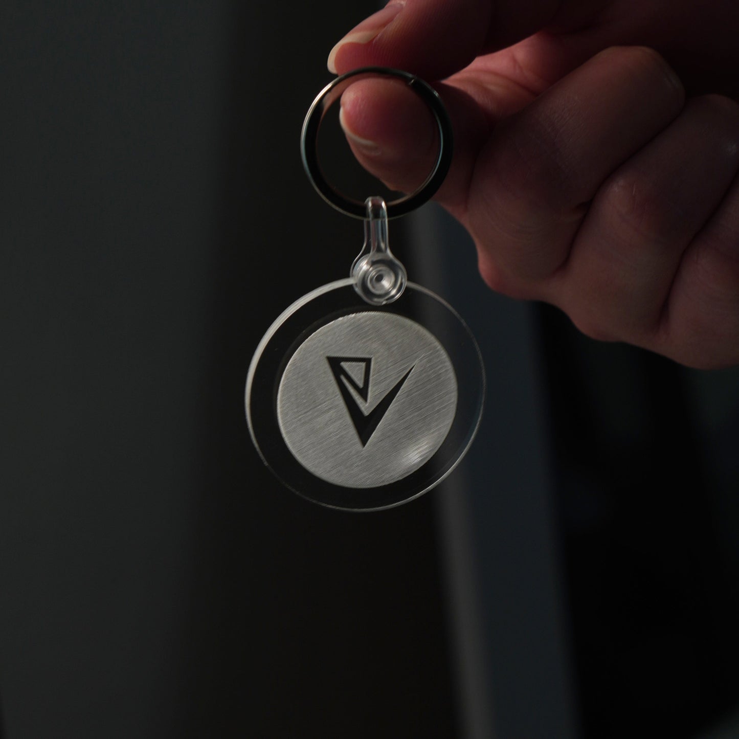 Custom Logo Engraved on keychain