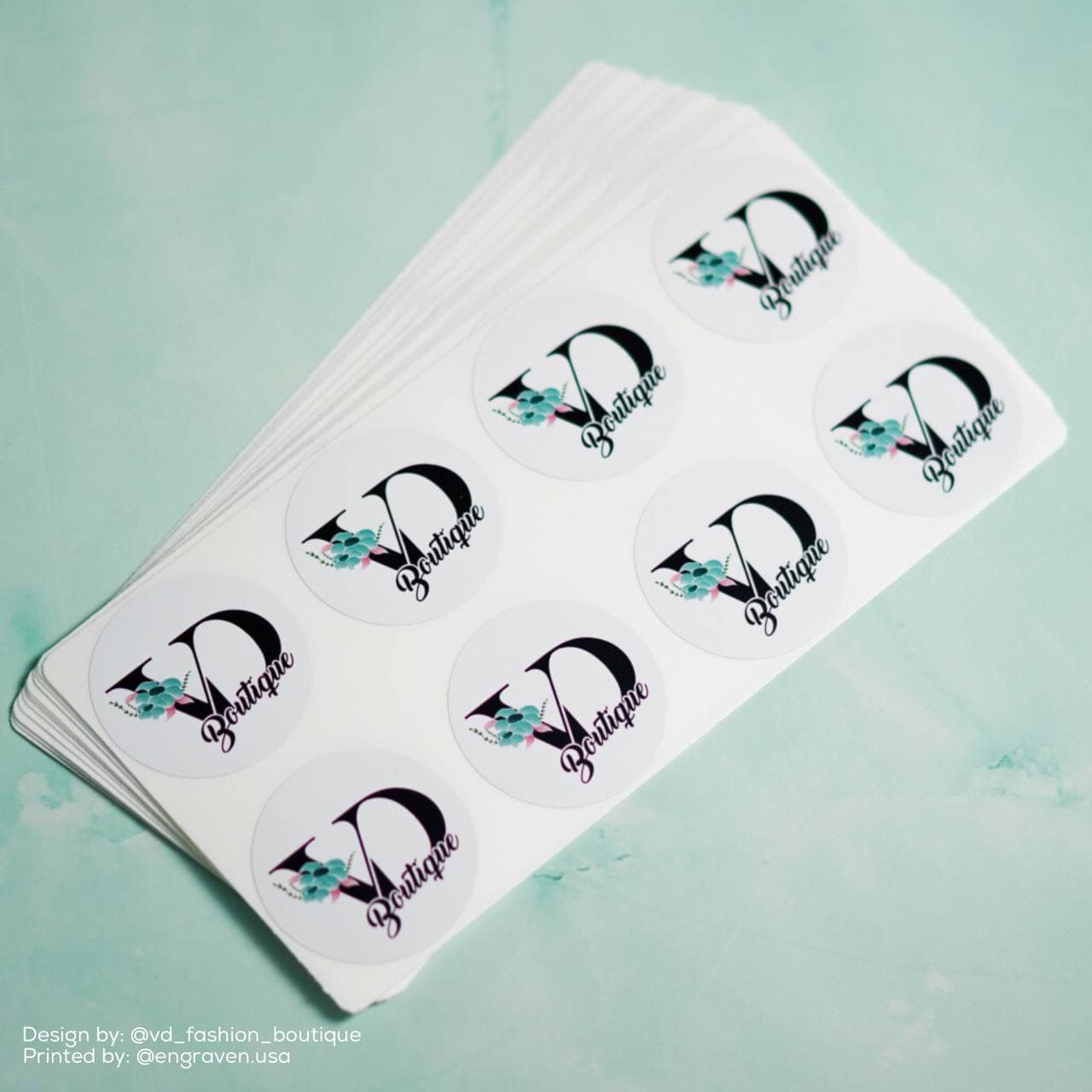 Custom Kiss Cut Stickers Sheet