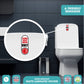 Flush Toilet Paper Only Sticker
