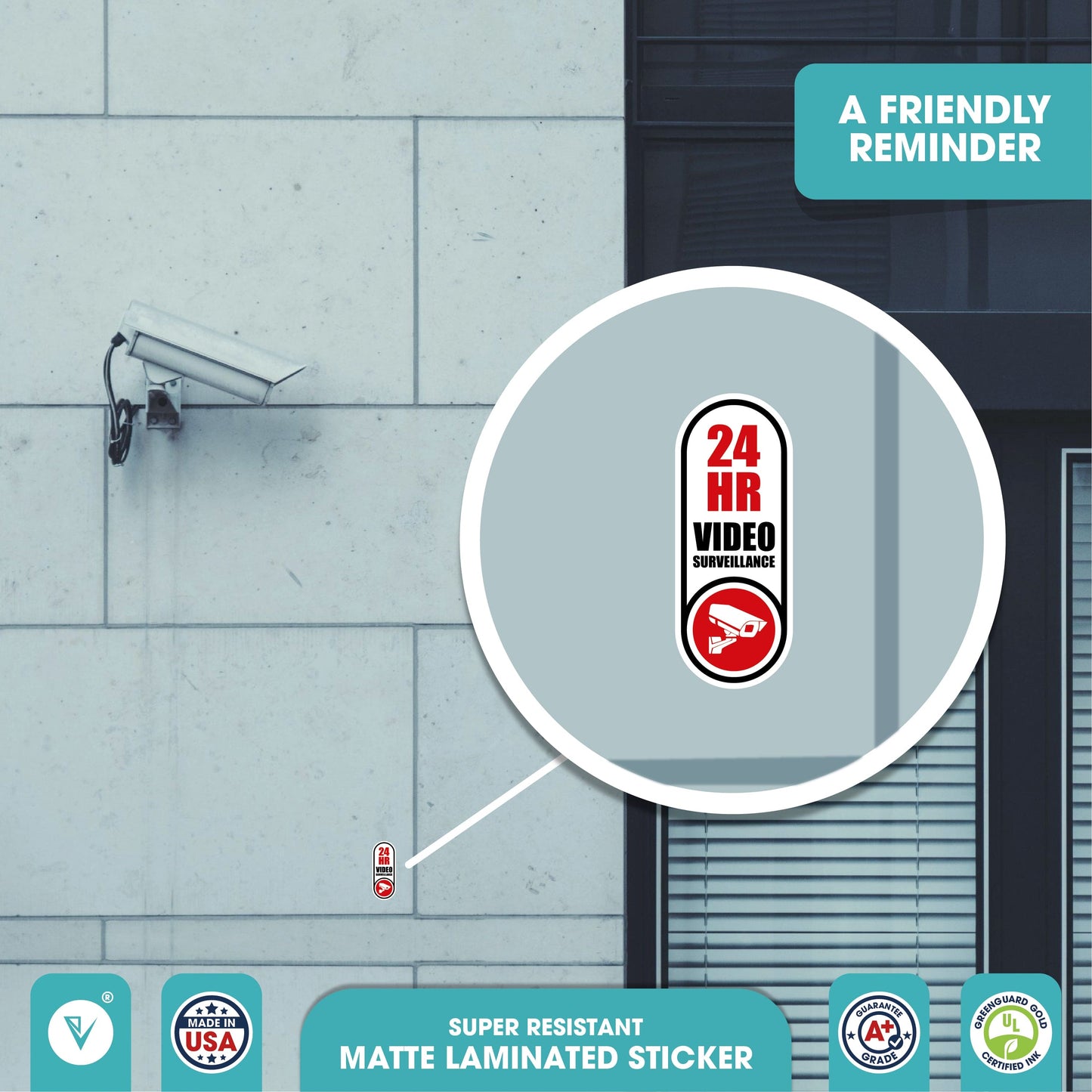 Video Surveillance Sticker