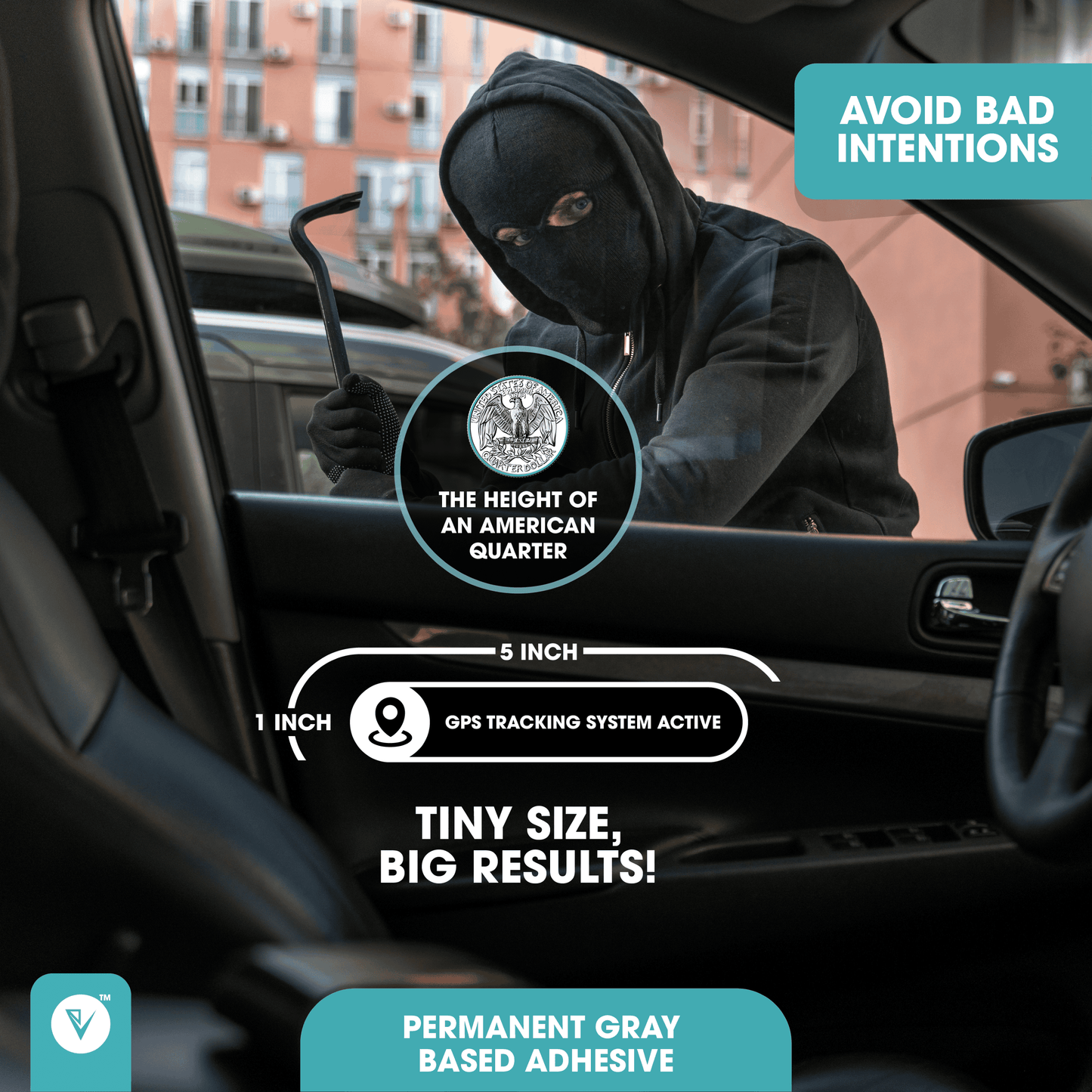 GPS Tracking System Active Sticker