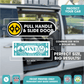 Pull handle and Slide Door Stickers for Car