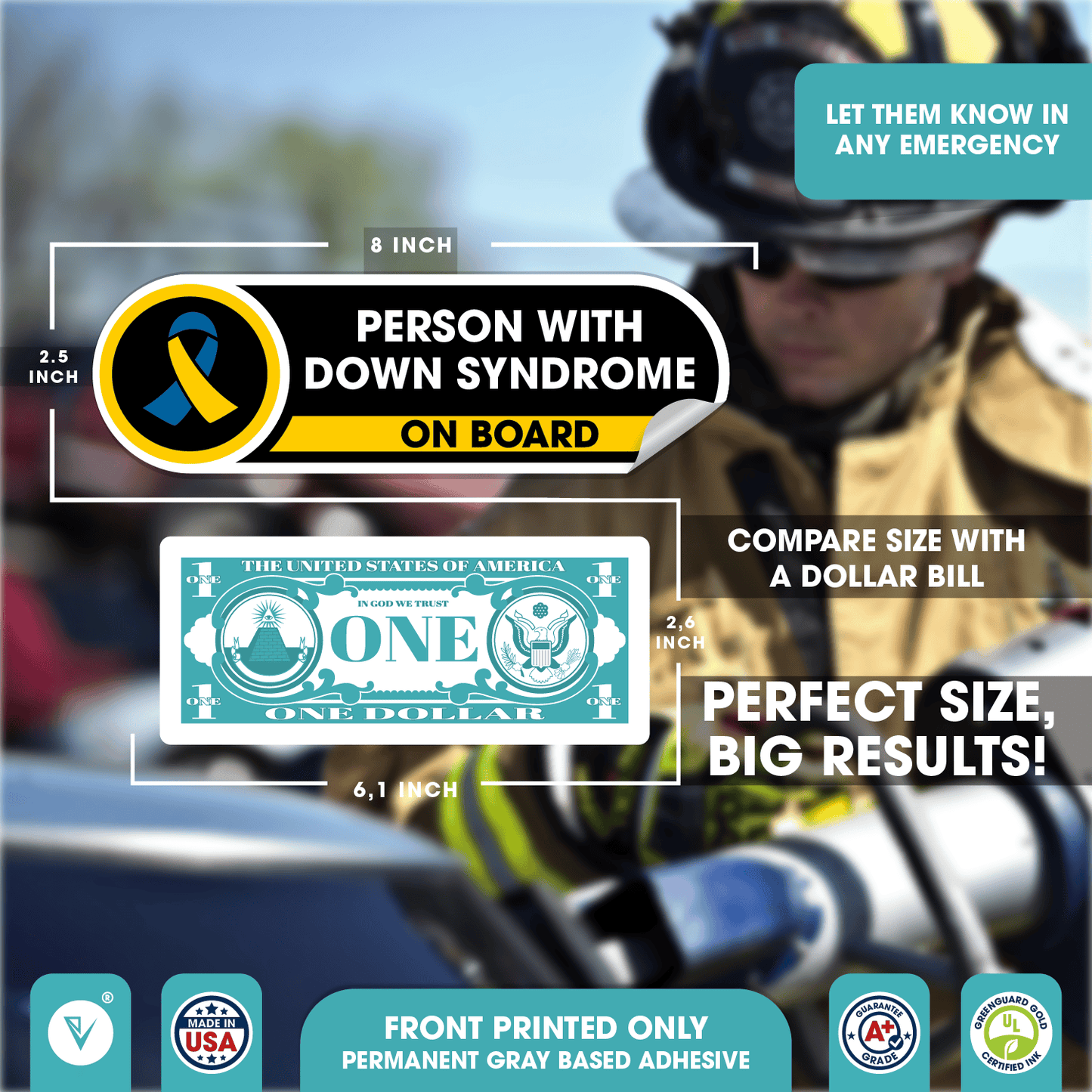 Person with Down Syndrome on Board