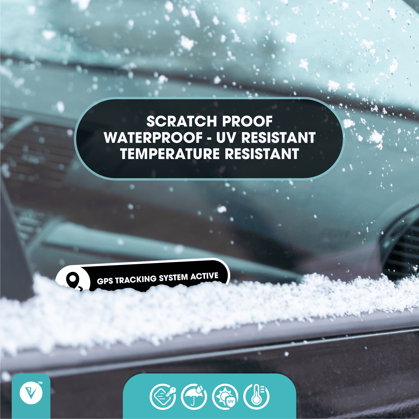 GPS Tracking System Active Sticker