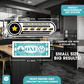 Bilingual Short Term Rentals (STR) 5 Star Rating Explanation Guide Small Sticker