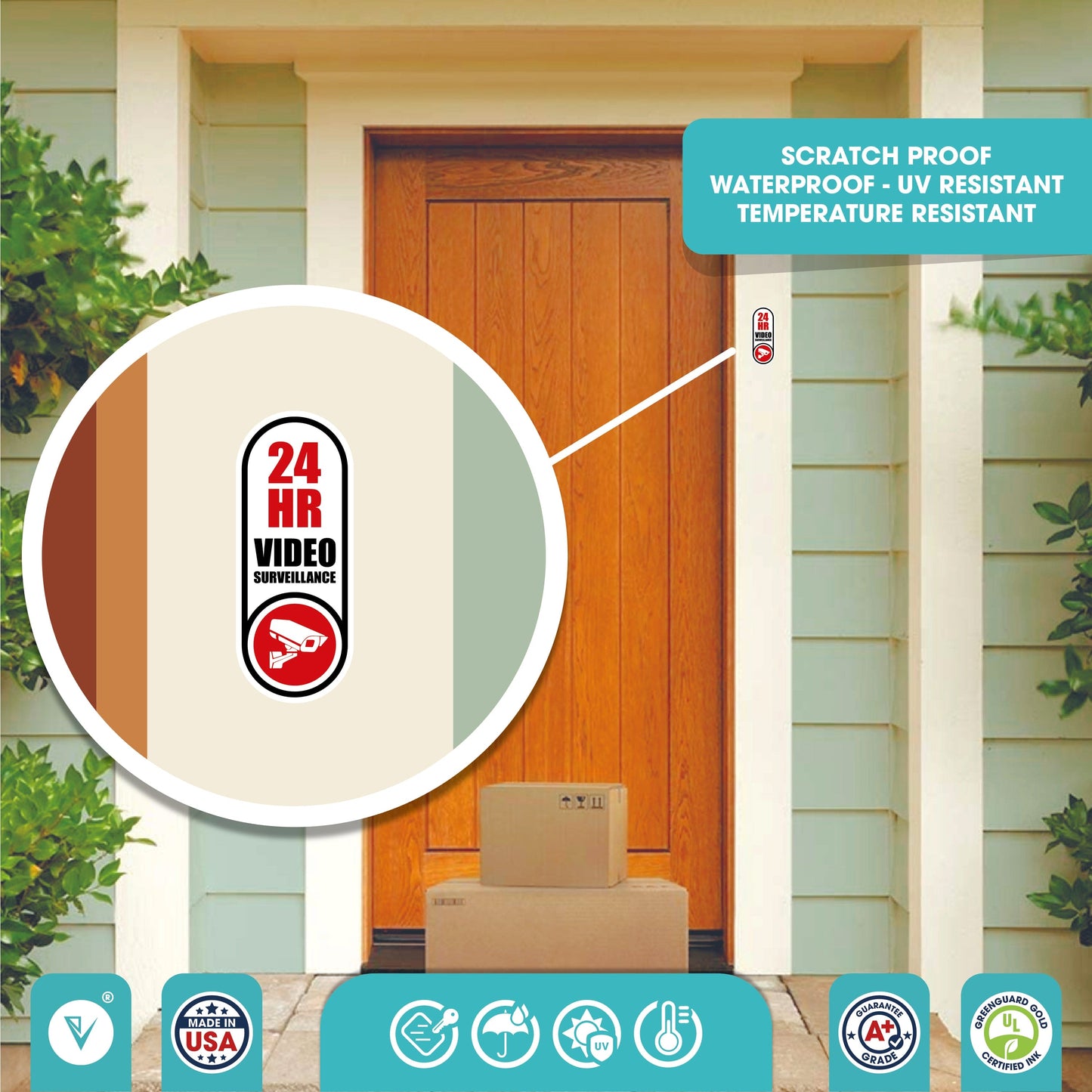 Video Surveillance Sticker