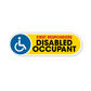 Disabled Occupant Stickers