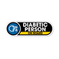 Diabetic Person on Board Small Stickers for Car