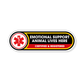 Emotional Support Animal Lives Here - ESA Sticker