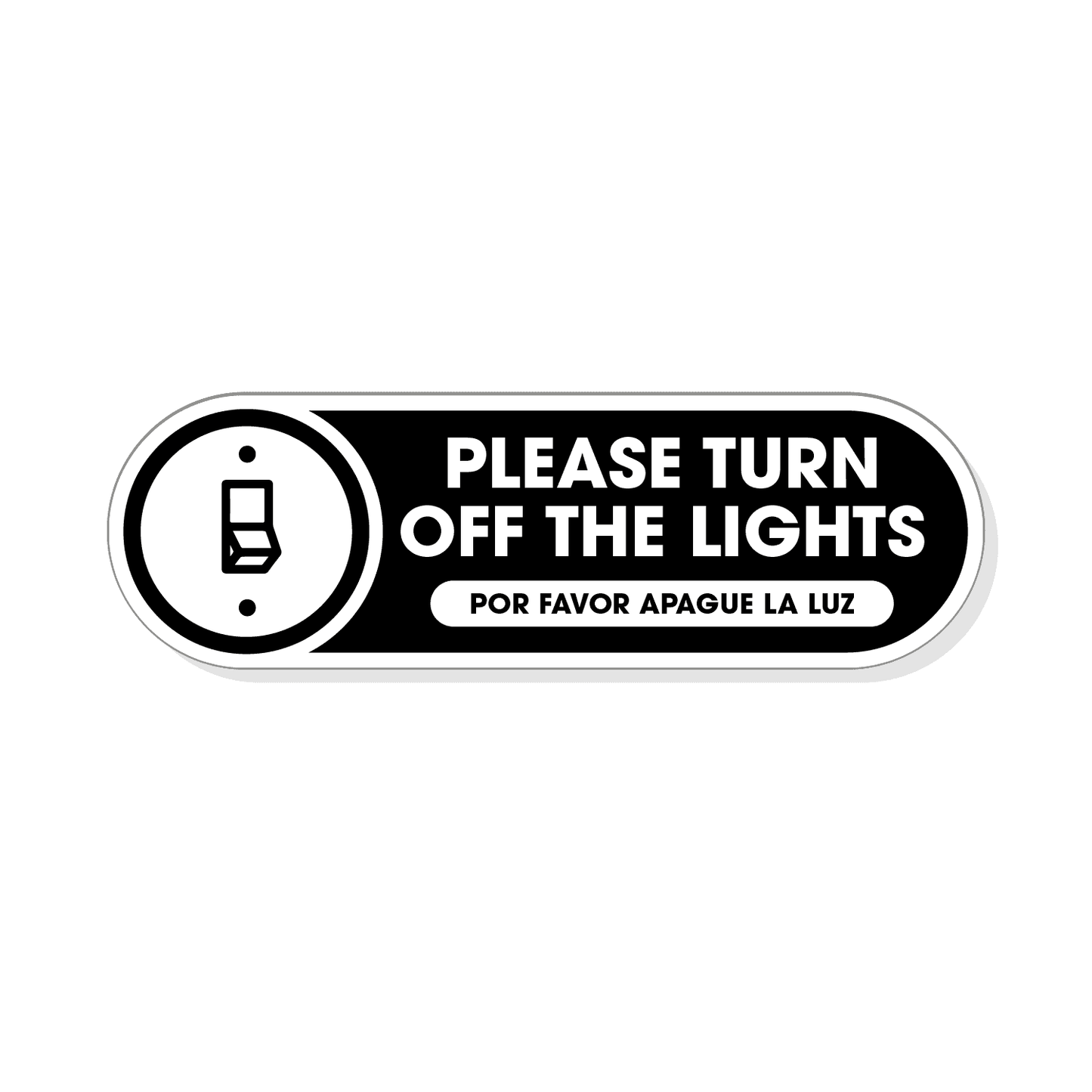 Turn Off the Lights Stickers