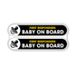 Baby On Board Small Sticker