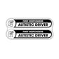 Autistic Driver Stickers