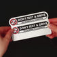 Don’t Text & Drive