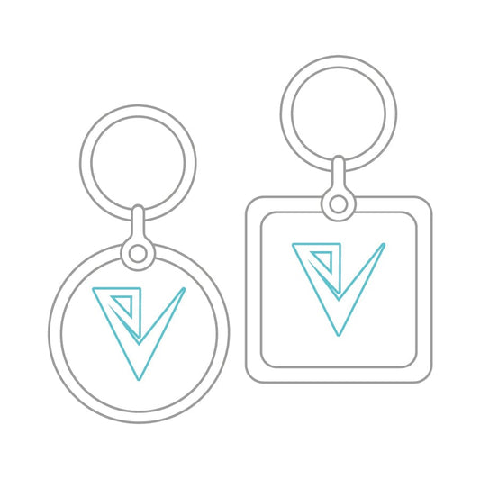Custom Logo Engraved on keychain