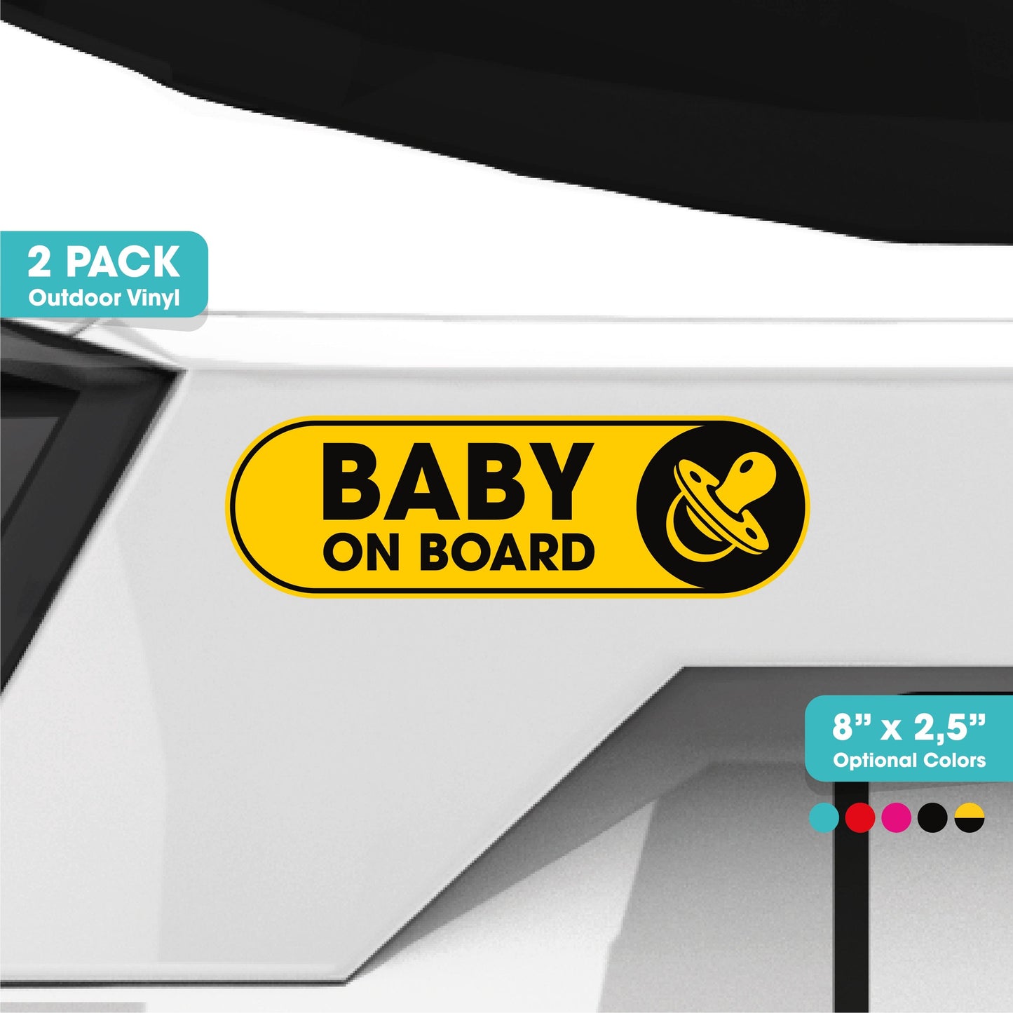 Baby On Board Stickers for Car